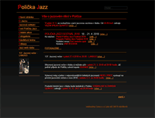 Tablet Screenshot of jazz.policka.org