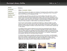 Tablet Screenshot of knihovna.policka.org